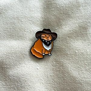 🤠 🐱 Cowboy Cat pin